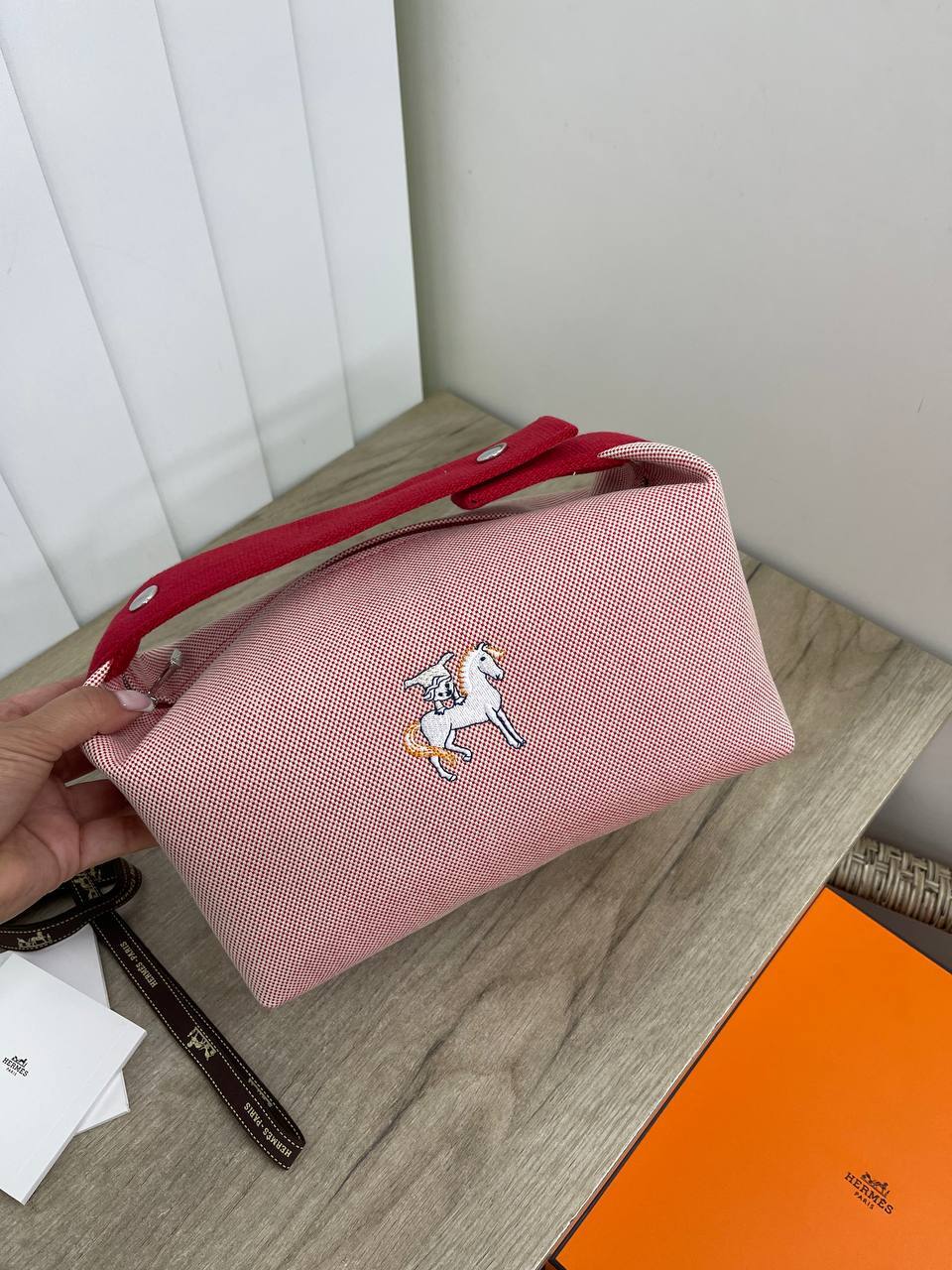 Косметичка элитная женская Hermes BP-36863 Косметичка элитная женская Hermes BP-36863