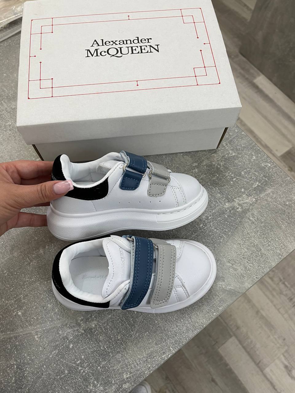 Модные кеды Alexander McQueen BP-49676 Модные кеды Alexander McQueen BP-49676