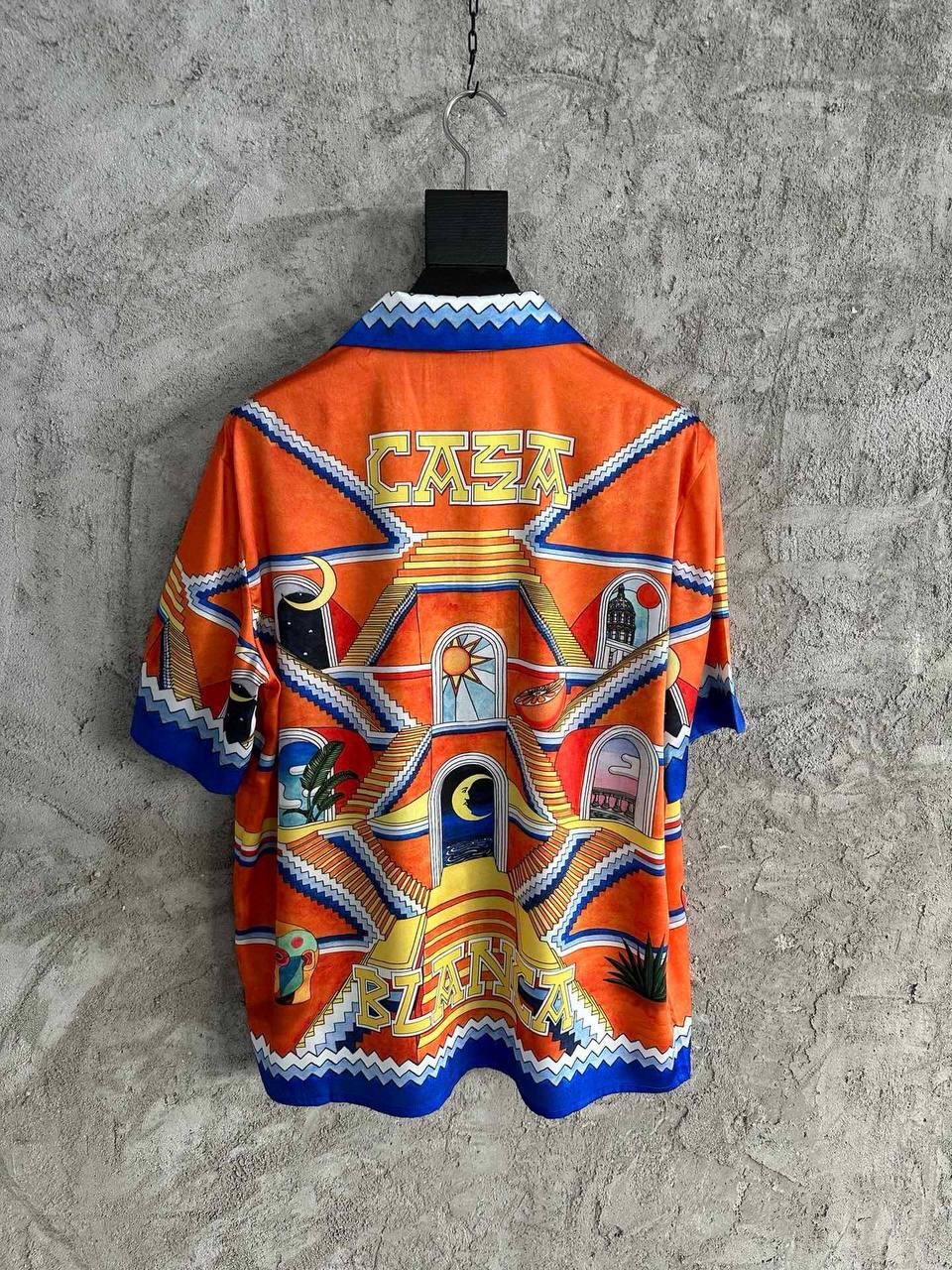 Дизайнерский костюм оранжевый Casablanca BP-851902 Дизайнерский костюм оранжевый Casablanca BP-851902