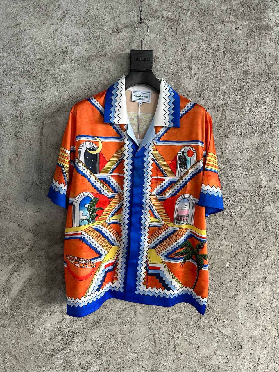 Дизайнерский костюм оранжевый Casablanca BP-851902 Дизайнерский костюм оранжевый Casablanca BP-851902