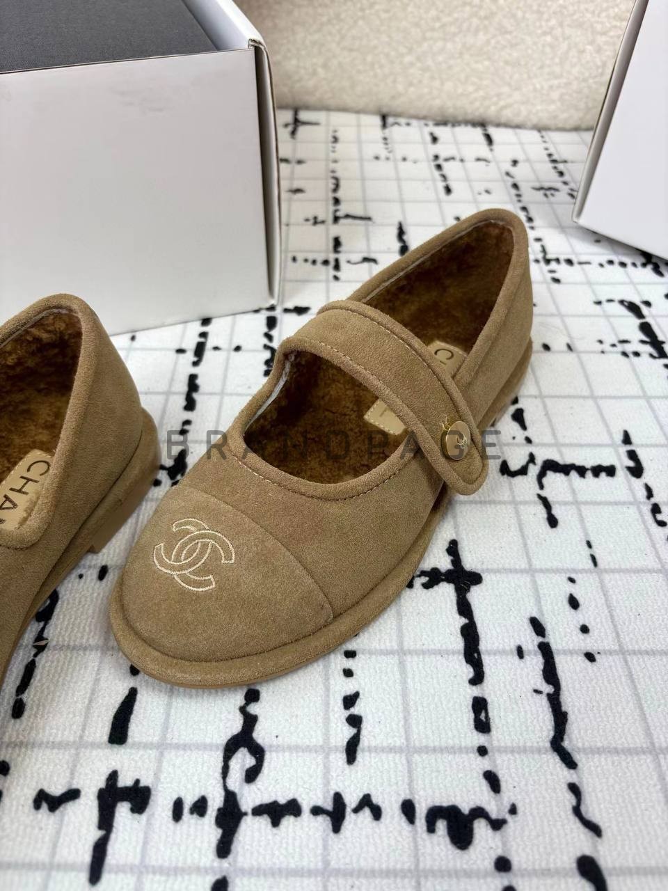 Лоферы кожаные Chanel BPLUX12532 Лоферы кожаные Chanel BPLUX12532