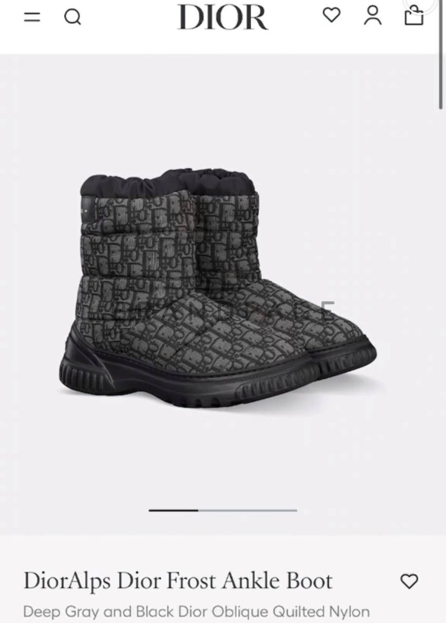 Женские сапоги с мехом Christian Dior BPLUX12455 Женские сапоги с мехом Christian Dior BPLUX12455