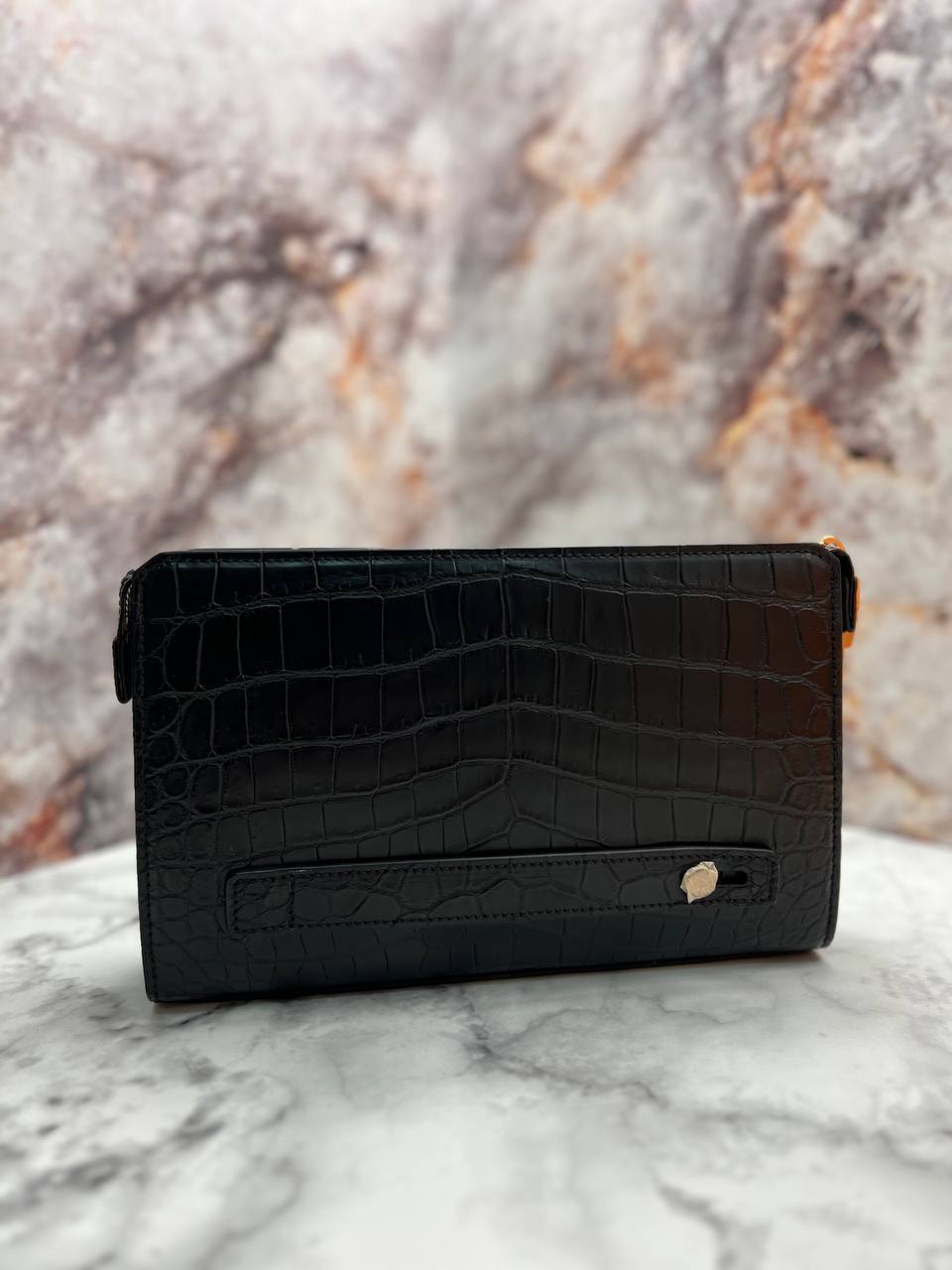 Клатч из кожи крокодила натуральной BP-37205 Stefano Ricci Клатч из кожи крокодила натуральной BP-37205 Stefano Ricci