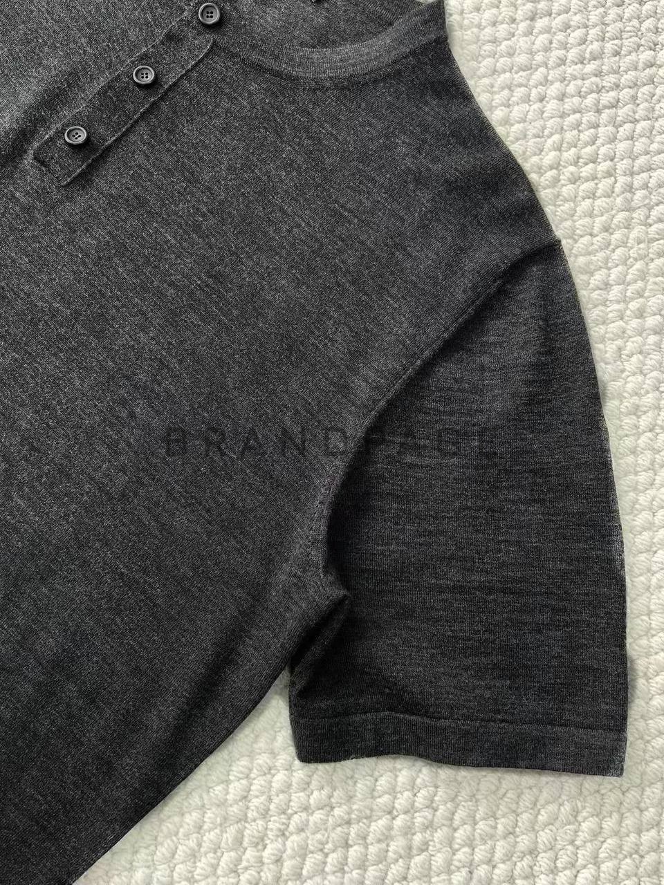 Футболка из шелка, кашемира и льна Loro Piana BPLUX12350 Футболка из шелка, кашемира и льна Loro Piana BPLUX12350