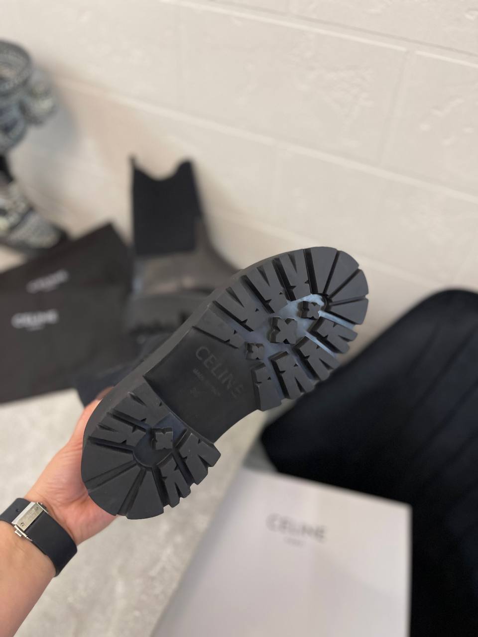 Люкс ботинки Celine BP-41690 Люкс ботинки Celine BP-41690