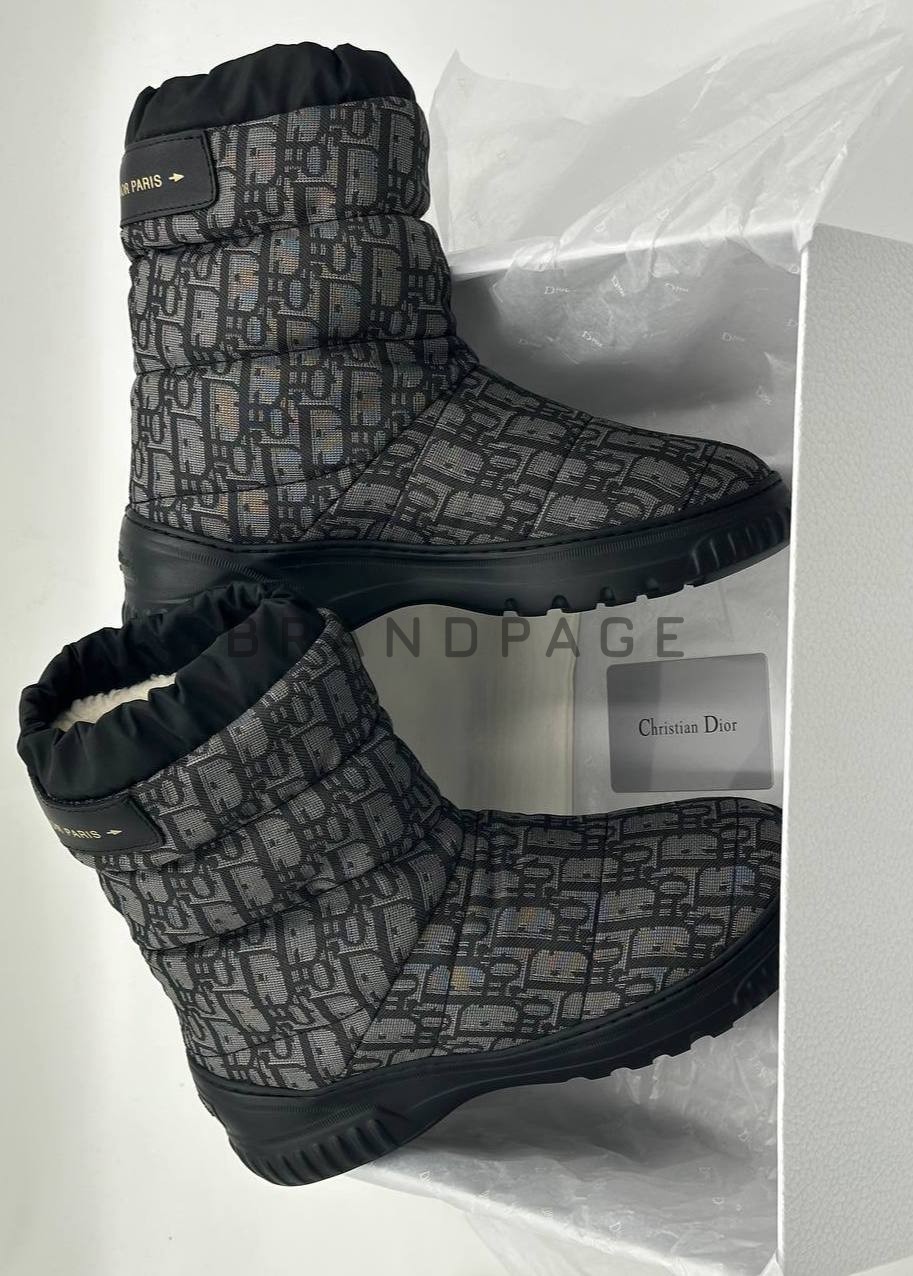 Женские сапоги с мехом Christian Dior BPLUX12455 Женские сапоги с мехом Christian Dior BPLUX12455