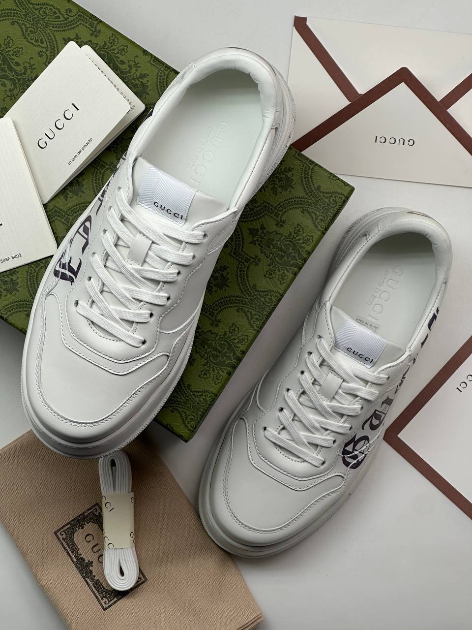 Кеды Gucci стильные мужские BP-33062 Кеды Gucci стильные мужские BP-33062