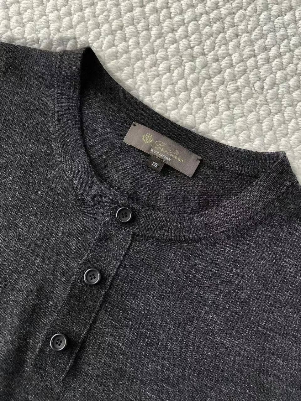 Футболка из шелка, кашемира и льна Loro Piana BPLUX12350 Футболка из шелка, кашемира и льна Loro Piana BPLUX12350