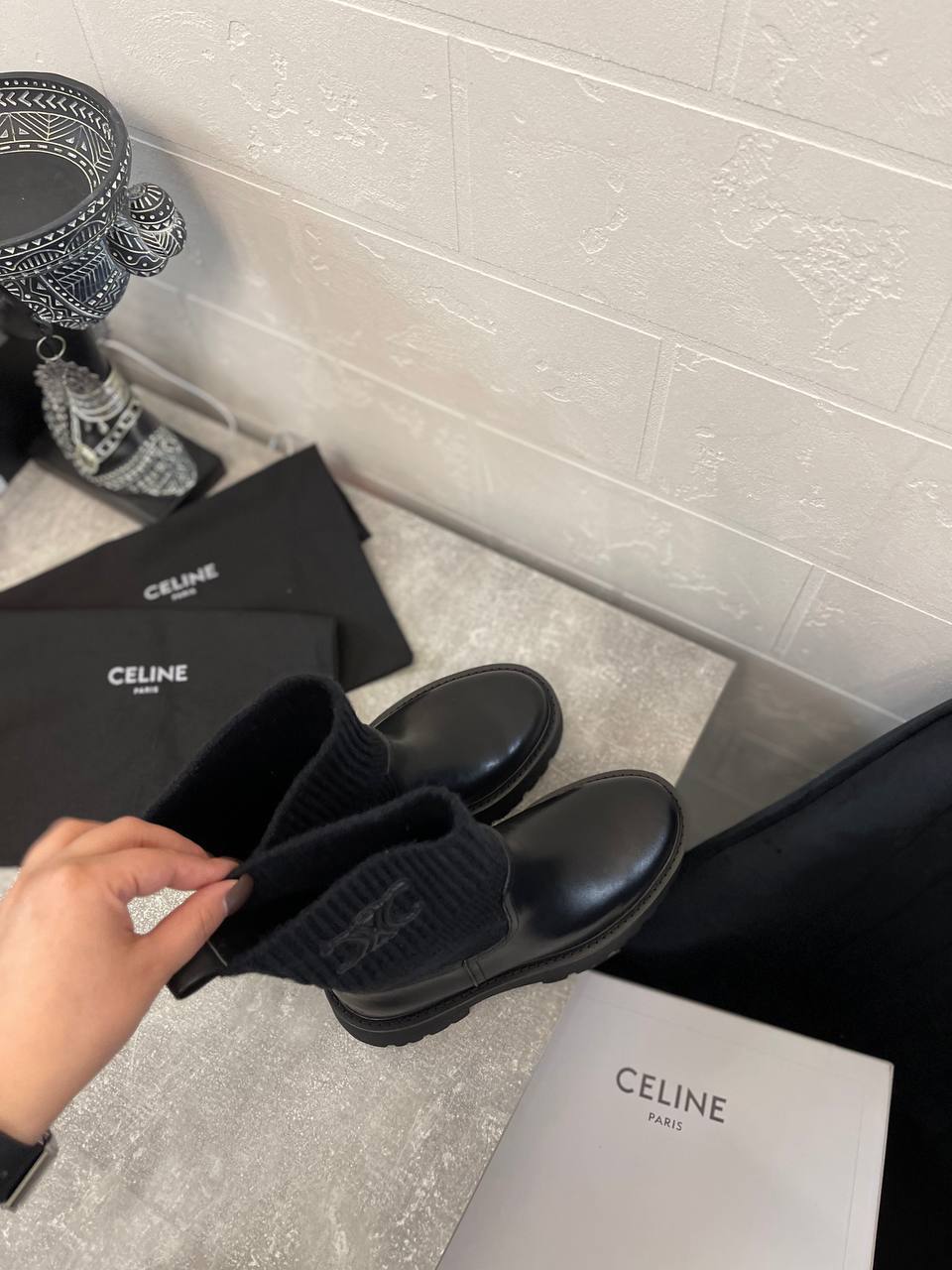 Люкс ботинки Celine BP-41690 Люкс ботинки Celine BP-41690