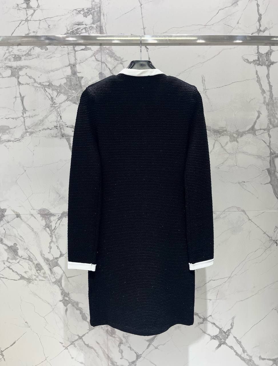 Платье черное с карманами Self Portrait BP-299970 Платье черное с карманами Self Portrait BP-299970