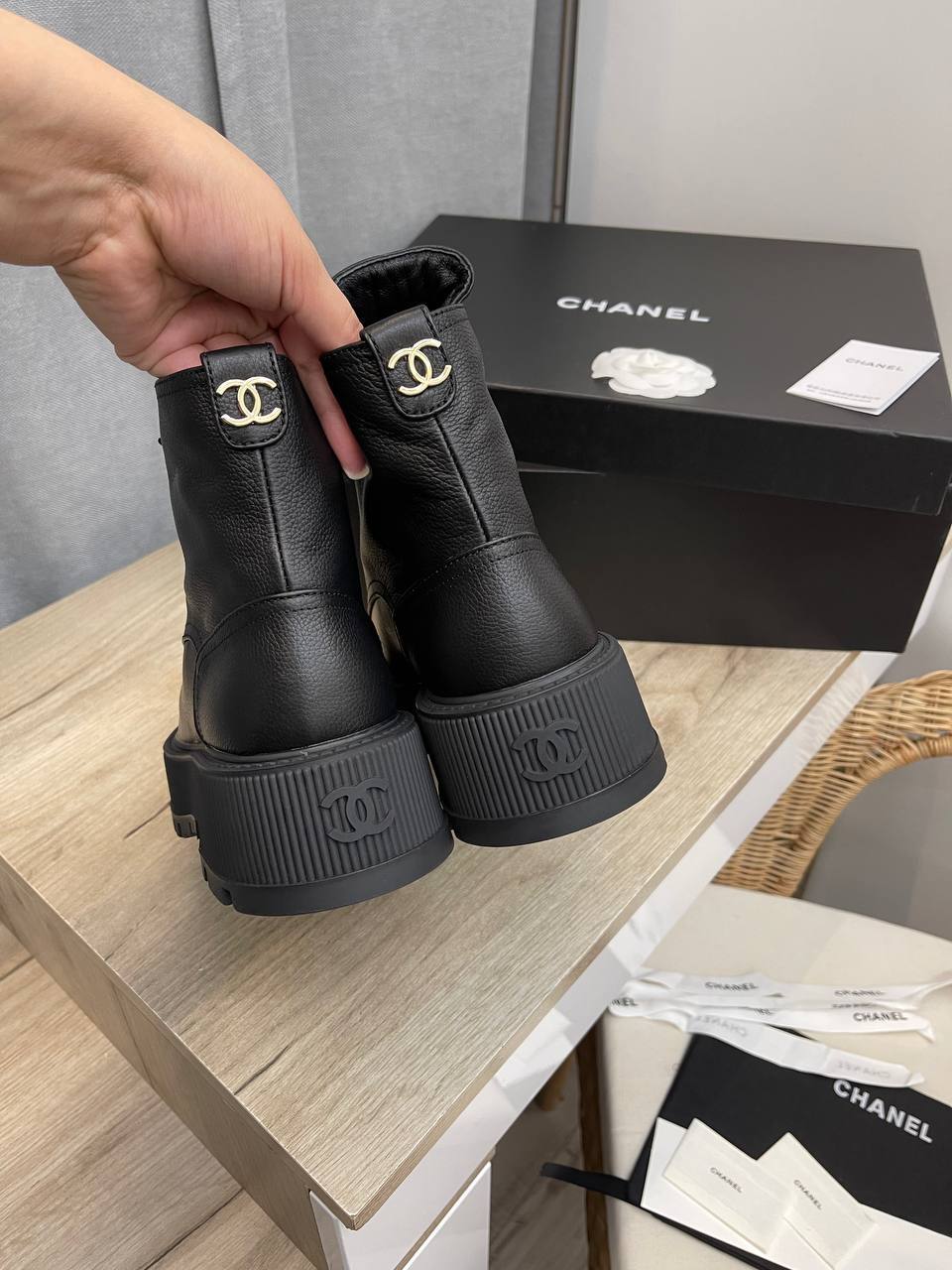 Коллекционные женские ботинки Chanel BP-40042 Коллекционные женские ботинки Chanel BP-40042