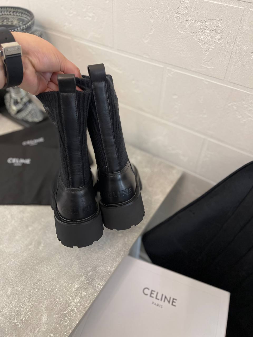 Люкс ботинки Celine BP-41690 Люкс ботинки Celine BP-41690