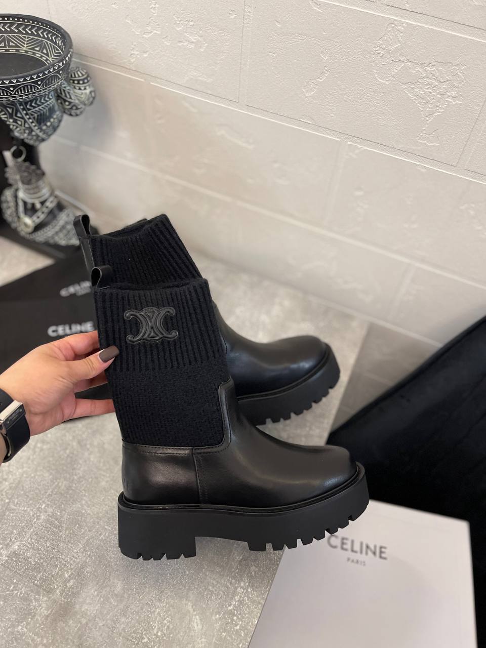 Люкс ботинки Celine BP-41690 Люкс ботинки Celine BP-41690