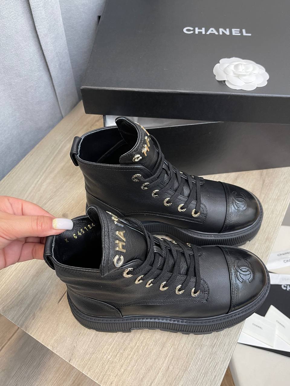 Коллекционные женские ботинки Chanel BP-40042 Коллекционные женские ботинки Chanel BP-40042