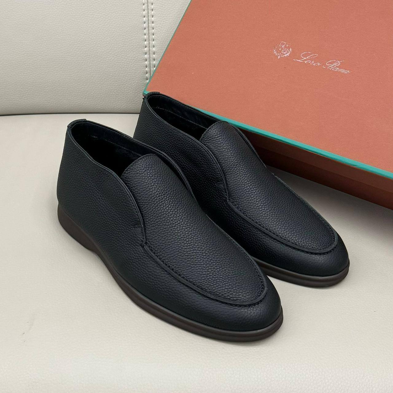 Ботинки стильные мужские Loro Piana BP-44344 Ботинки стильные мужские Loro Piana BP-44344