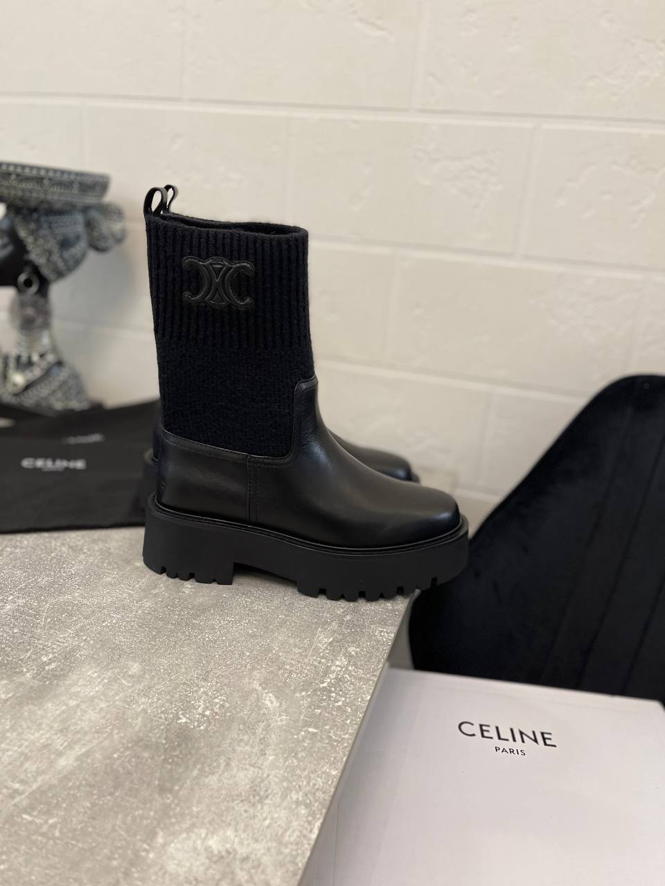 Люкс ботинки Celine BP-41690 Люкс ботинки Celine BP-41690