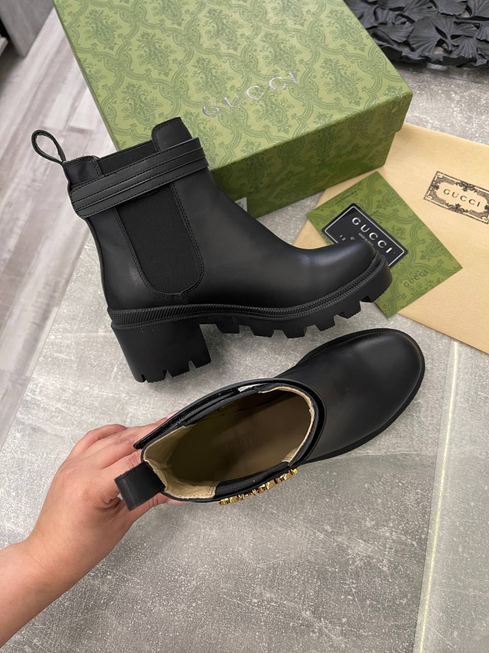 Повседневные ботинки Gucci BP-43800 Повседневные ботинки Gucci BP-43800