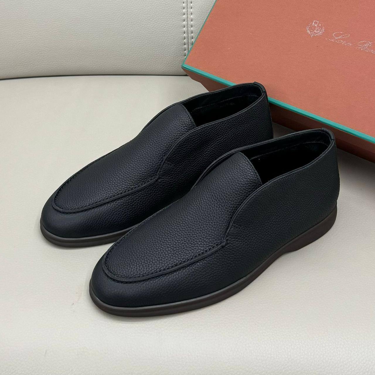 Ботинки стильные мужские Loro Piana BP-44344 Ботинки стильные мужские Loro Piana BP-44344