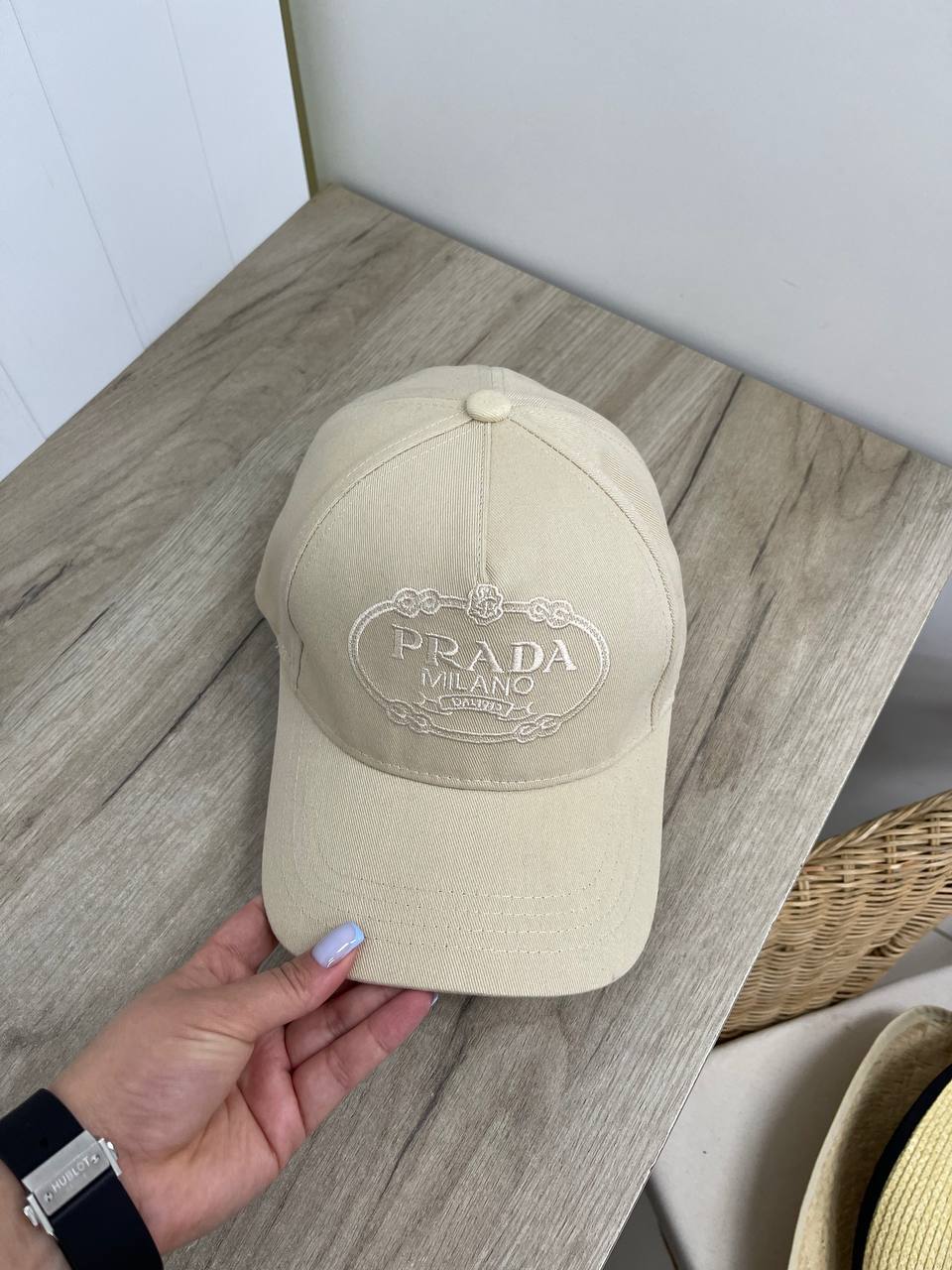 Люкс бейсболка Prada BP-31660 Люкс бейсболка Prada BP-31660