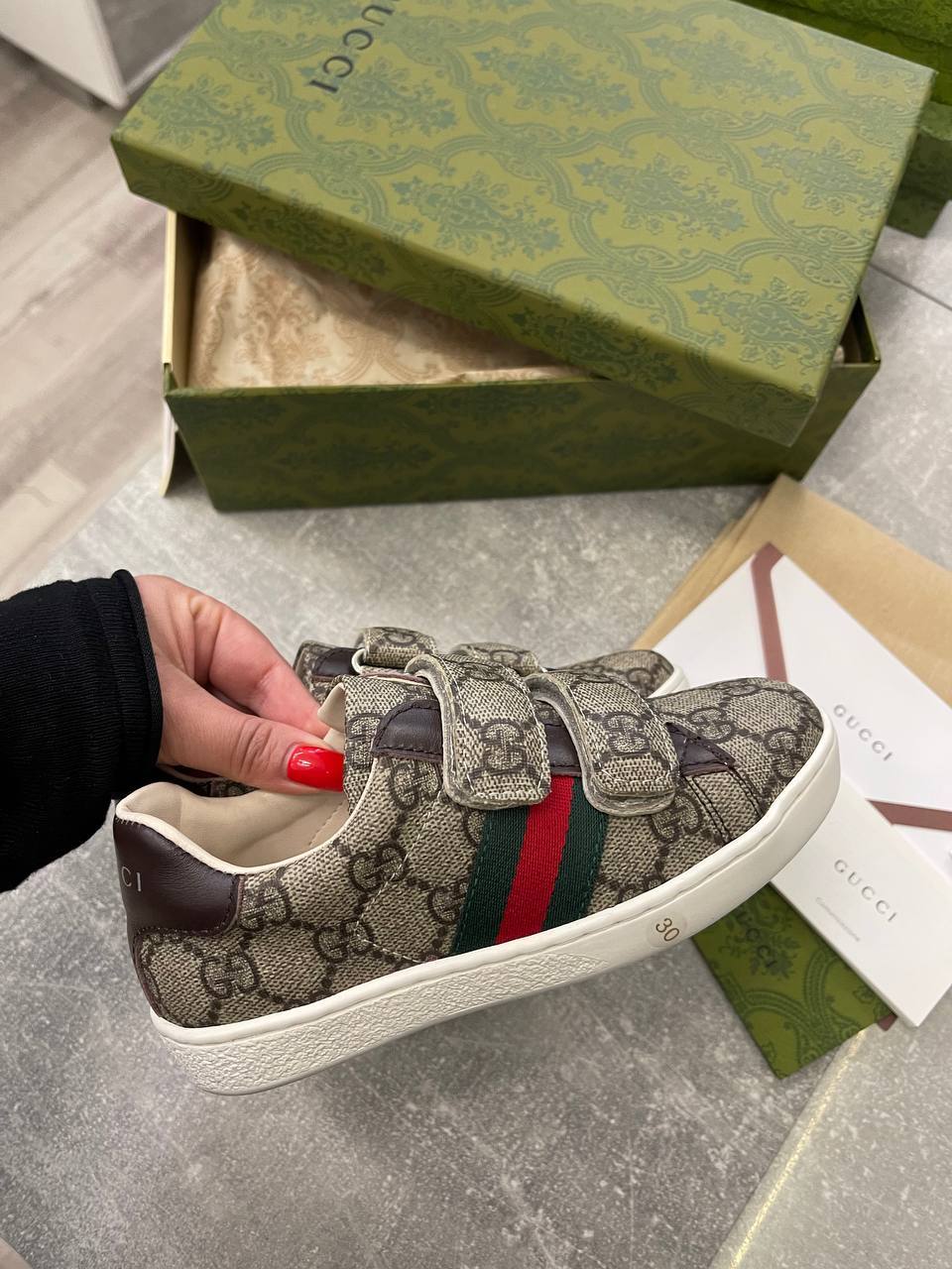 Дизайнерские кеды Gucci BP-47169 Дизайнерские кеды Gucci BP-47169