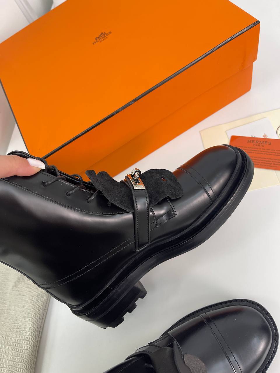 Hermes ботинки премиум BP-18882 Hermes ботинки премиум BP-18882