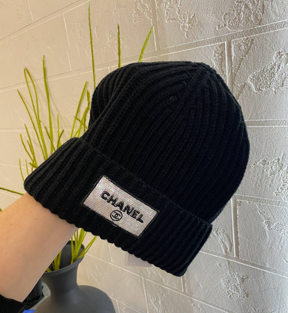 Люксовая шапка Chanel BP-43132 Люксовая шапка Chanel BP-43132