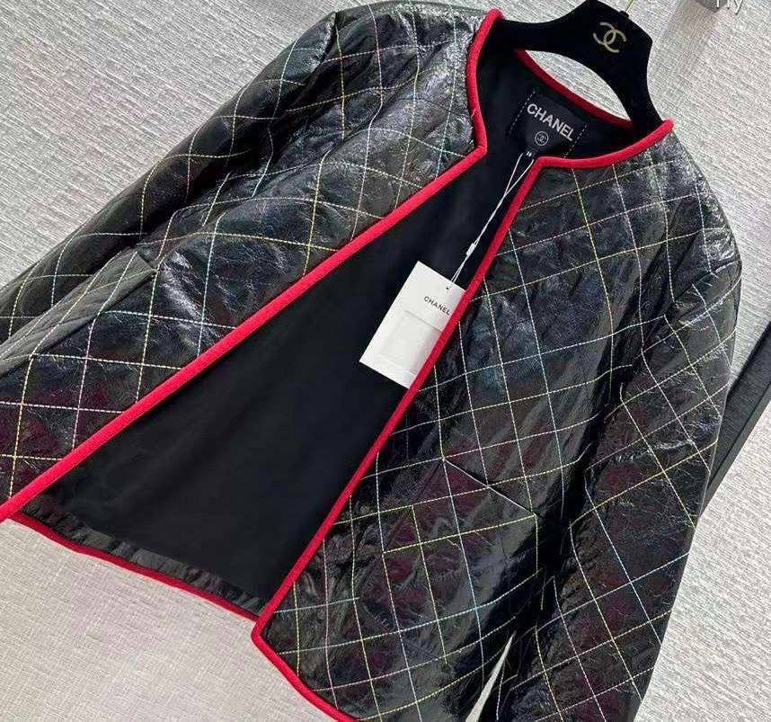 Жакет кожаный трендовый Chanel BP-38515 Жакет кожаный трендовый Chanel BP-38515