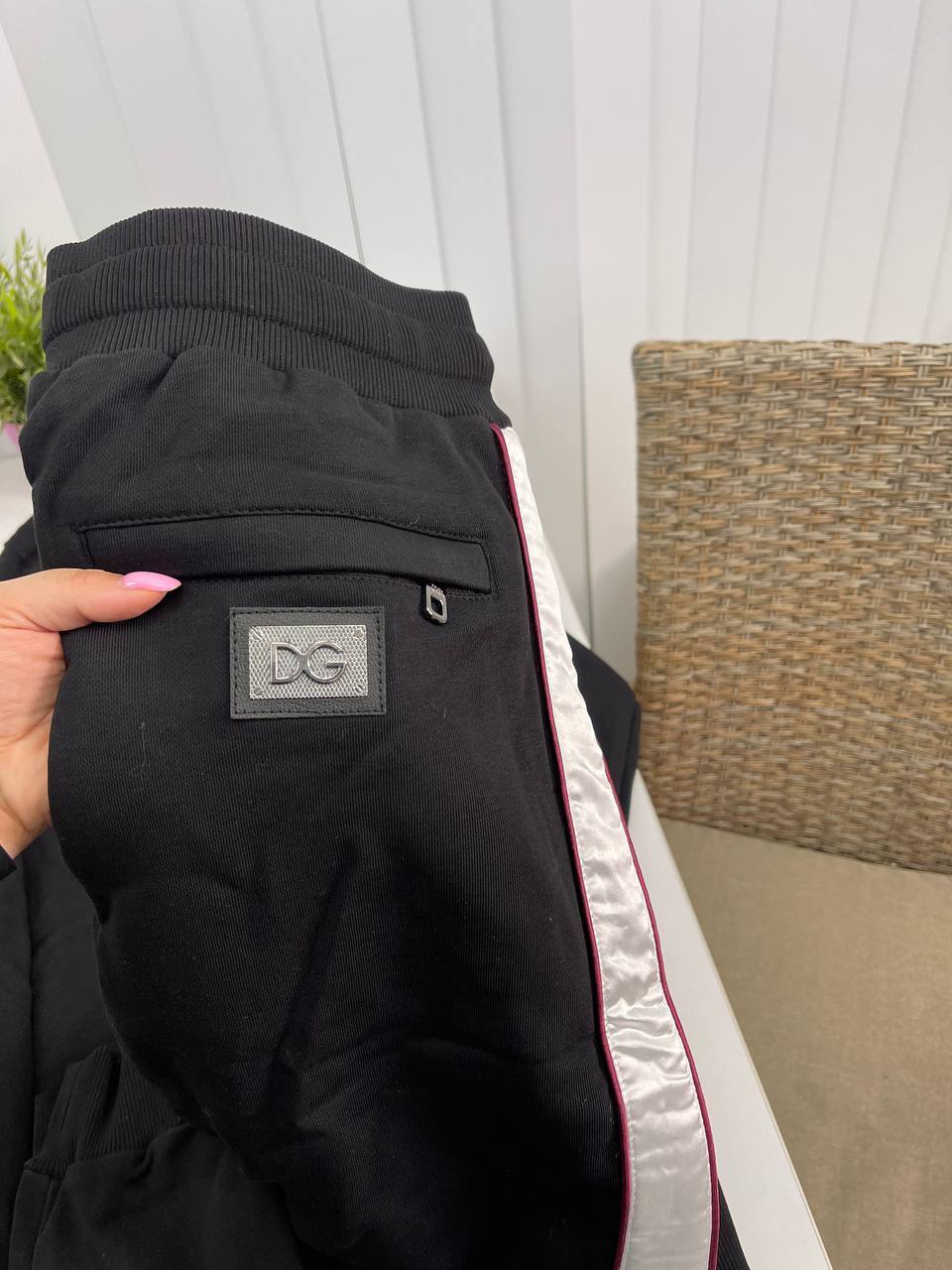 Спортивный костюм черно-белый Dolce & Gabbana BP-30115 Спортивный костюм черно-белый Dolce & Gabbana BP-30115