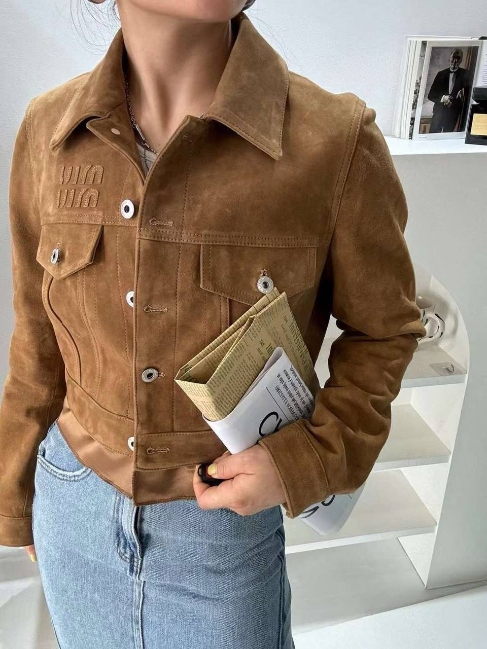 Жакет Miu Miu трендовый BP-50735 Жакет Miu Miu трендовый BP-50735