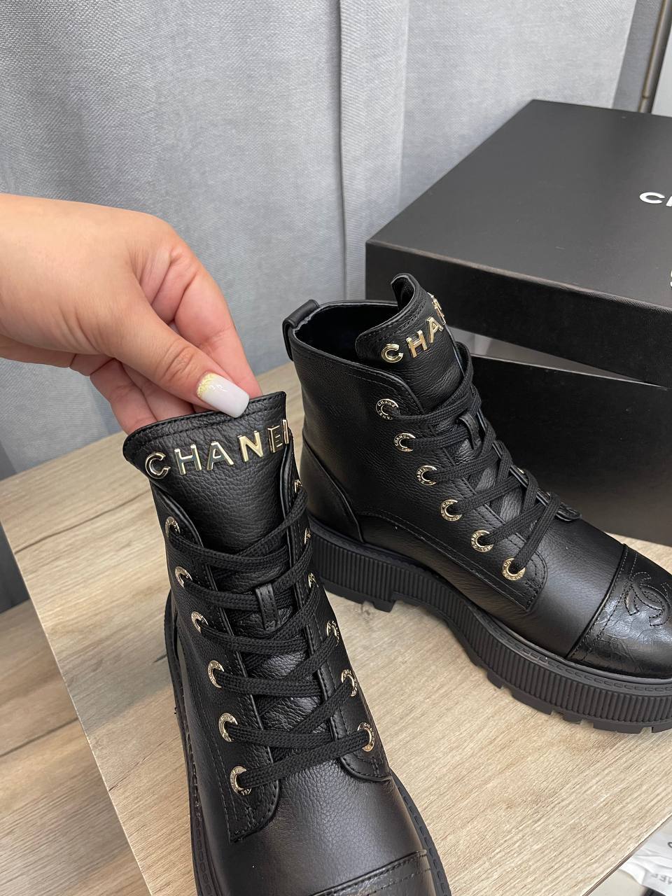 Коллекционные женские ботинки Chanel BP-40042 Коллекционные женские ботинки Chanel BP-40042