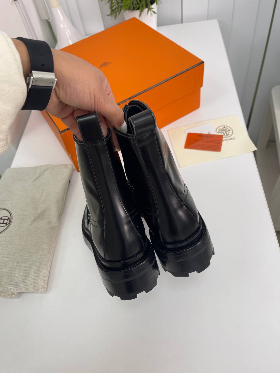 Hermes ботинки премиум BP-18882 Hermes ботинки премиум BP-18882