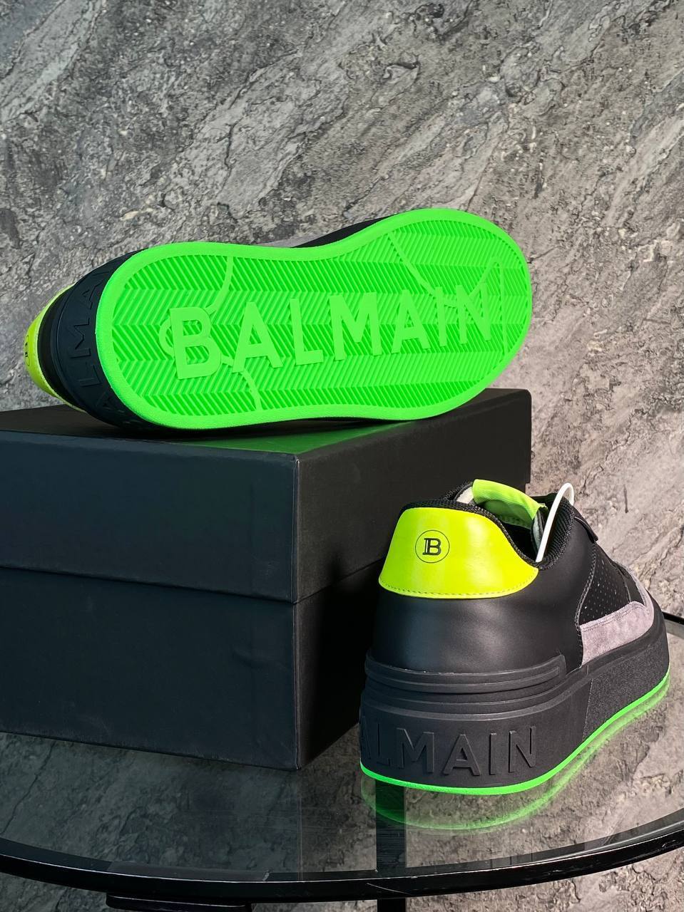 Balmain стильные кроссовки BP-53654 Balmain стильные кроссовки BP-53654