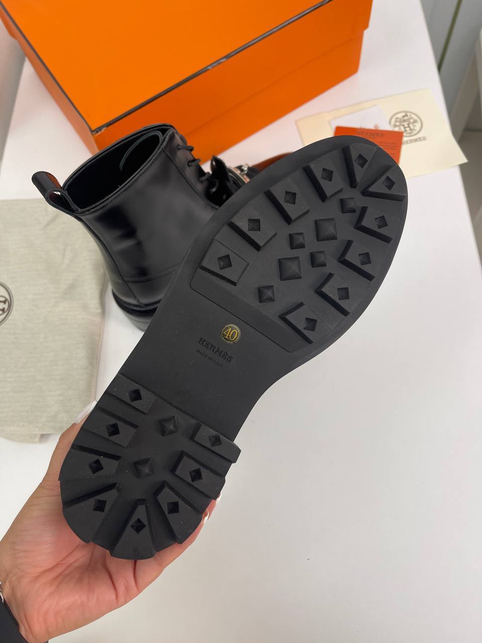 Hermes ботинки премиум BP-18882 Hermes ботинки премиум BP-18882