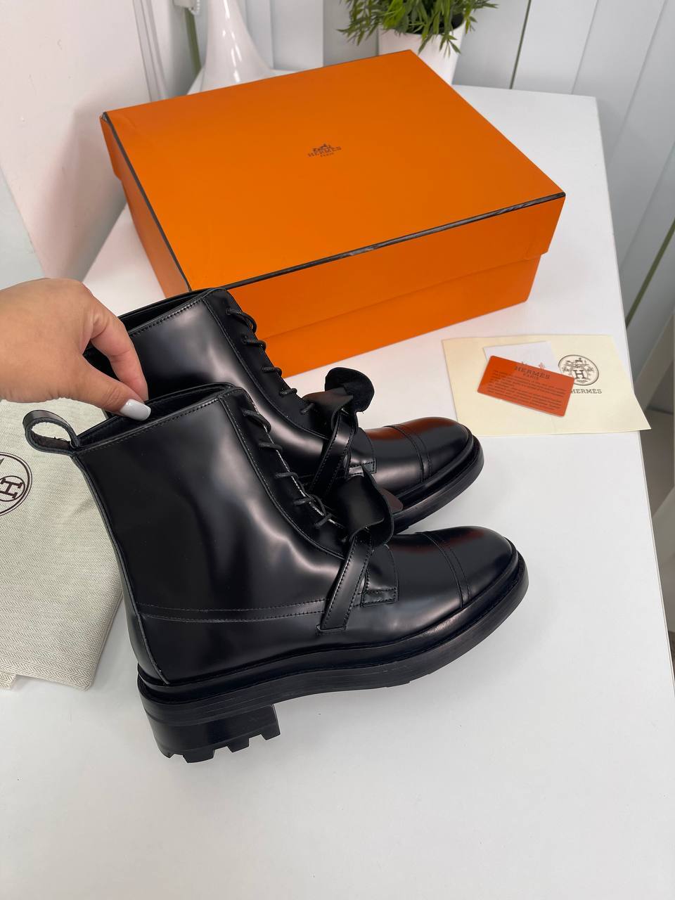 Hermes ботинки премиум BP-18882 Hermes ботинки премиум BP-18882