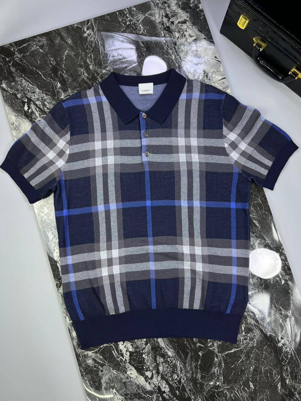 Поло Burberry дизайнерское BP-38829 Поло Burberry дизайнерское BP-38829