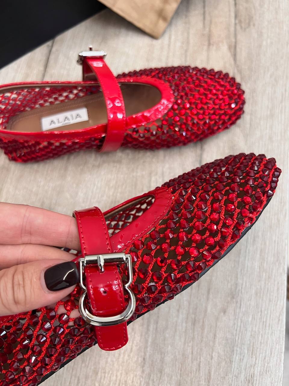 Балетки Alaia повседневные BP-52405 Балетки Alaia повседневные BP-52405