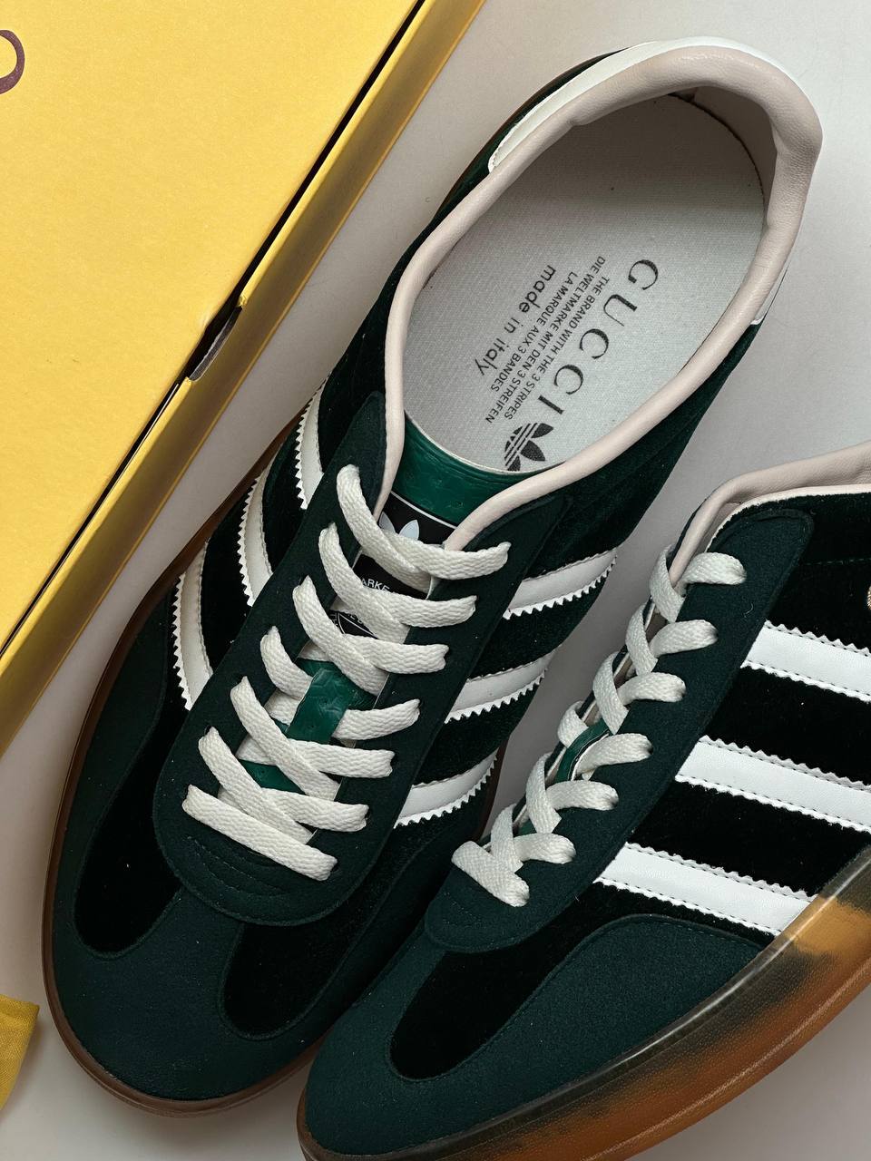 Кеды темно-зеленые мужские Adidas BP-48248 Кеды темно-зеленые мужские Adidas BP-48248