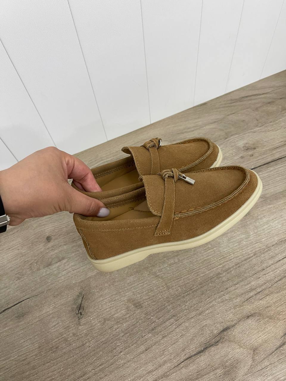 Лоферы стильные Loro Piana BP-34183 Лоферы стильные Loro Piana BP-34183