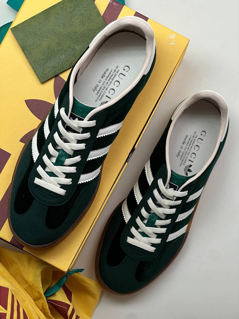 Кеды темно-зеленые мужские Adidas BP-48248 Кеды темно-зеленые мужские Adidas BP-48248