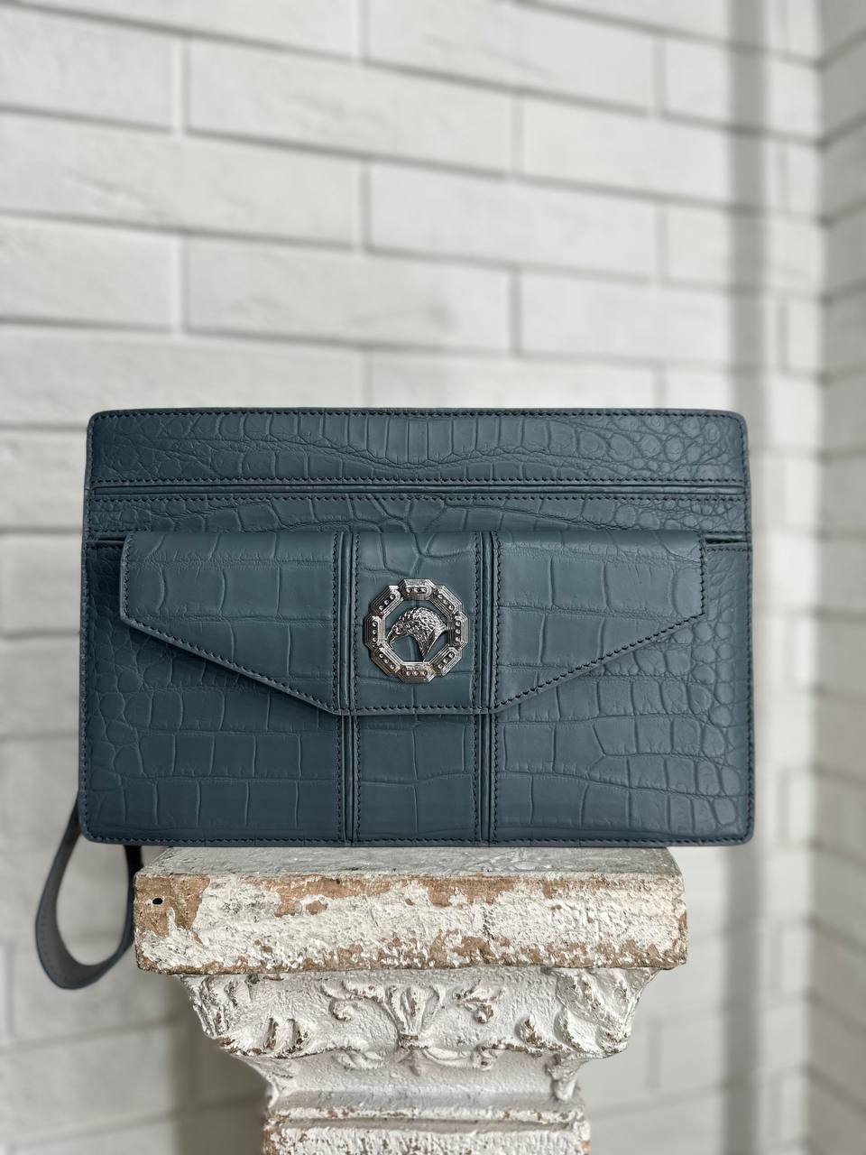 Клатч из натуральной кожи крокодила BP-47164 от Stefano Ricci Клатч из натуральной кожи крокодила BP-47164 от Stefano Ricci