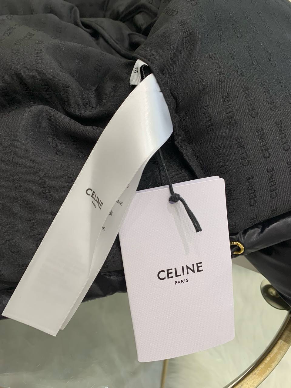 Пуховик черный Celine BP-946703 Пуховик черный Celine BP-946703