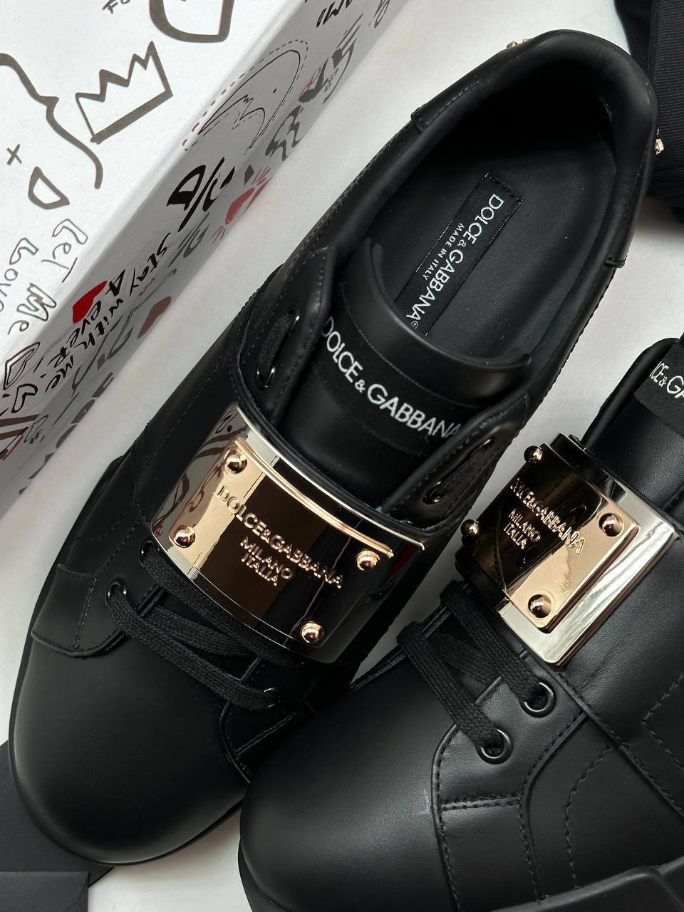 Dolce & Gabbana мужские повседневные кеды BP-26560 Dolce & Gabbana мужские повседневные кеды BP-26560