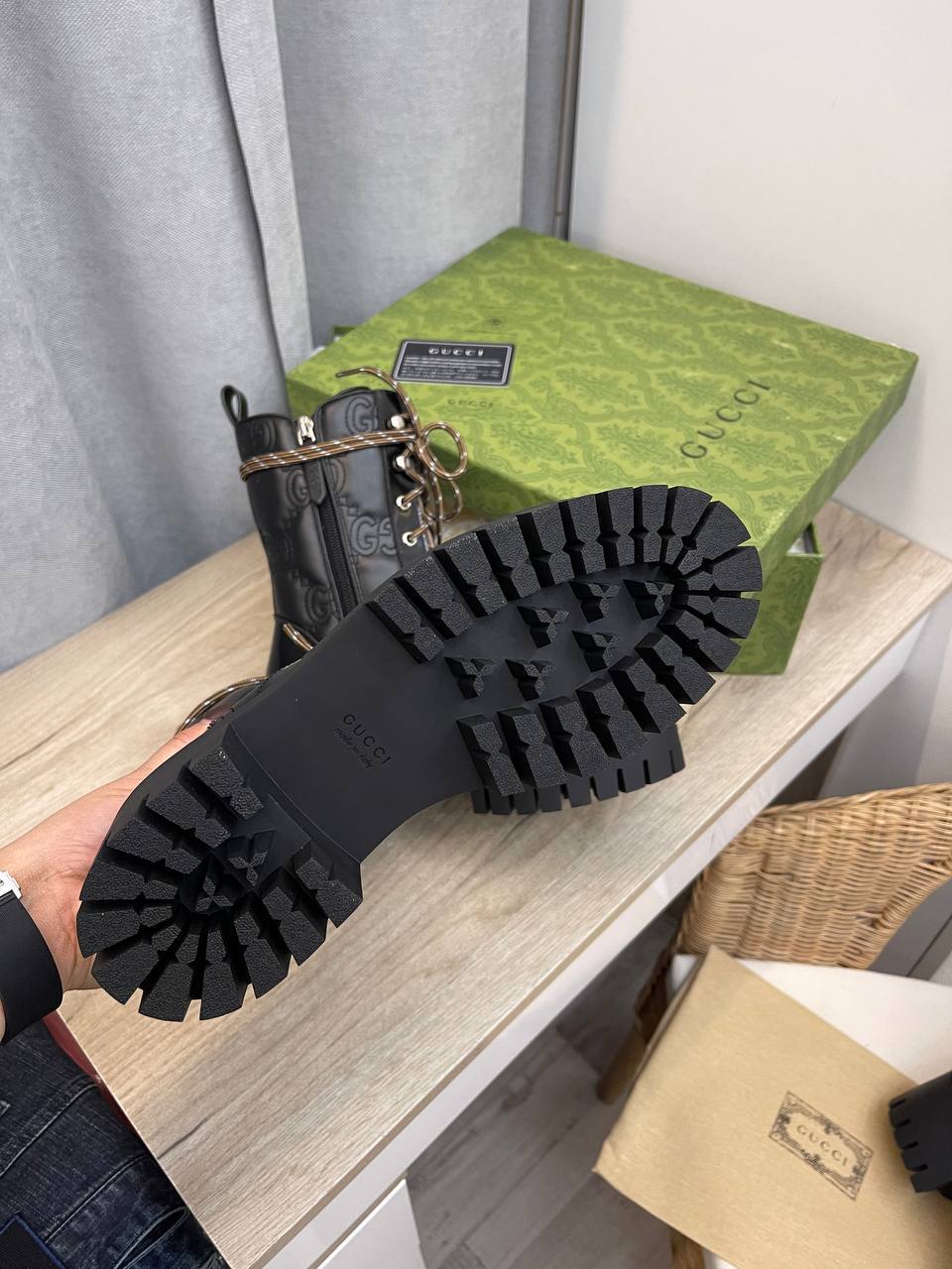 Люкс ботинки Gucci BP-42111 Люкс ботинки Gucci BP-42111