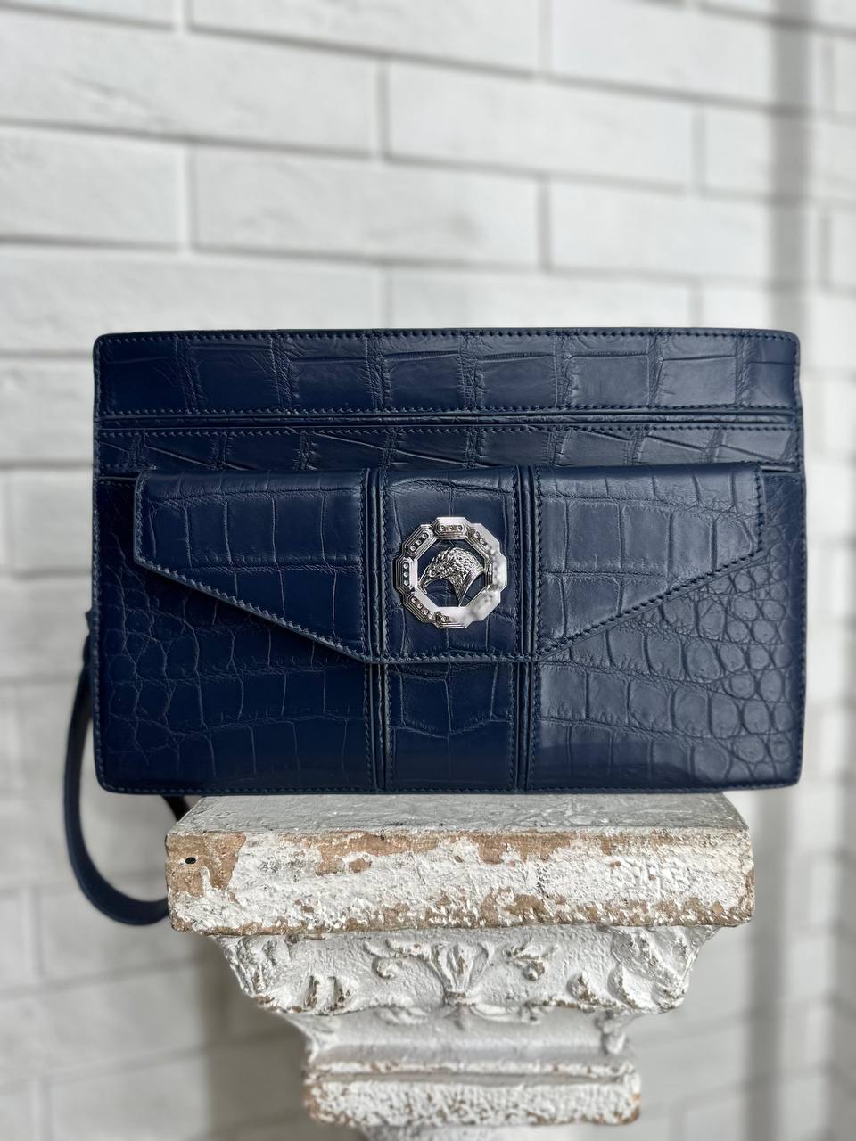 Клатч BP-47163 из натуральной кожи крокодила Stefano Ricci Клатч BP-47163 из натуральной кожи крокодила Stefano Ricci