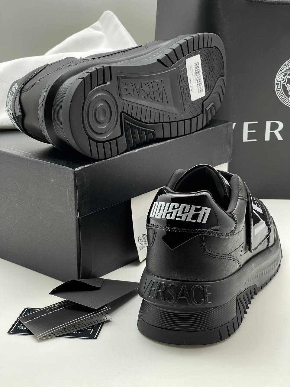 Versace повседневные мужские кеды BP-27368 Versace повседневные мужские кеды BP-27368