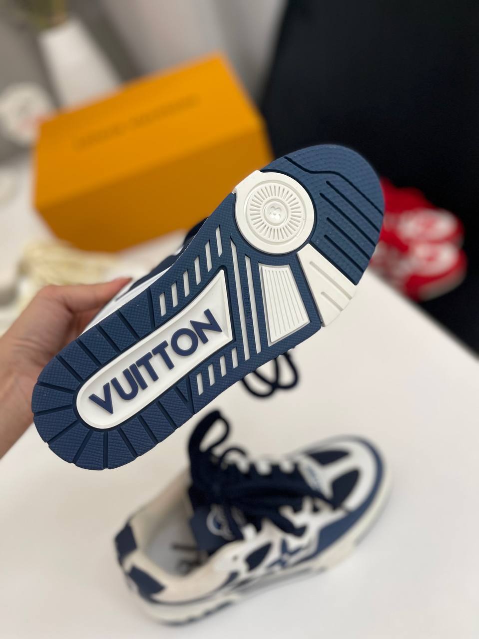 Трендовые кеды Louis Vuitton BP-38825 Трендовые кеды Louis Vuitton BP-38825