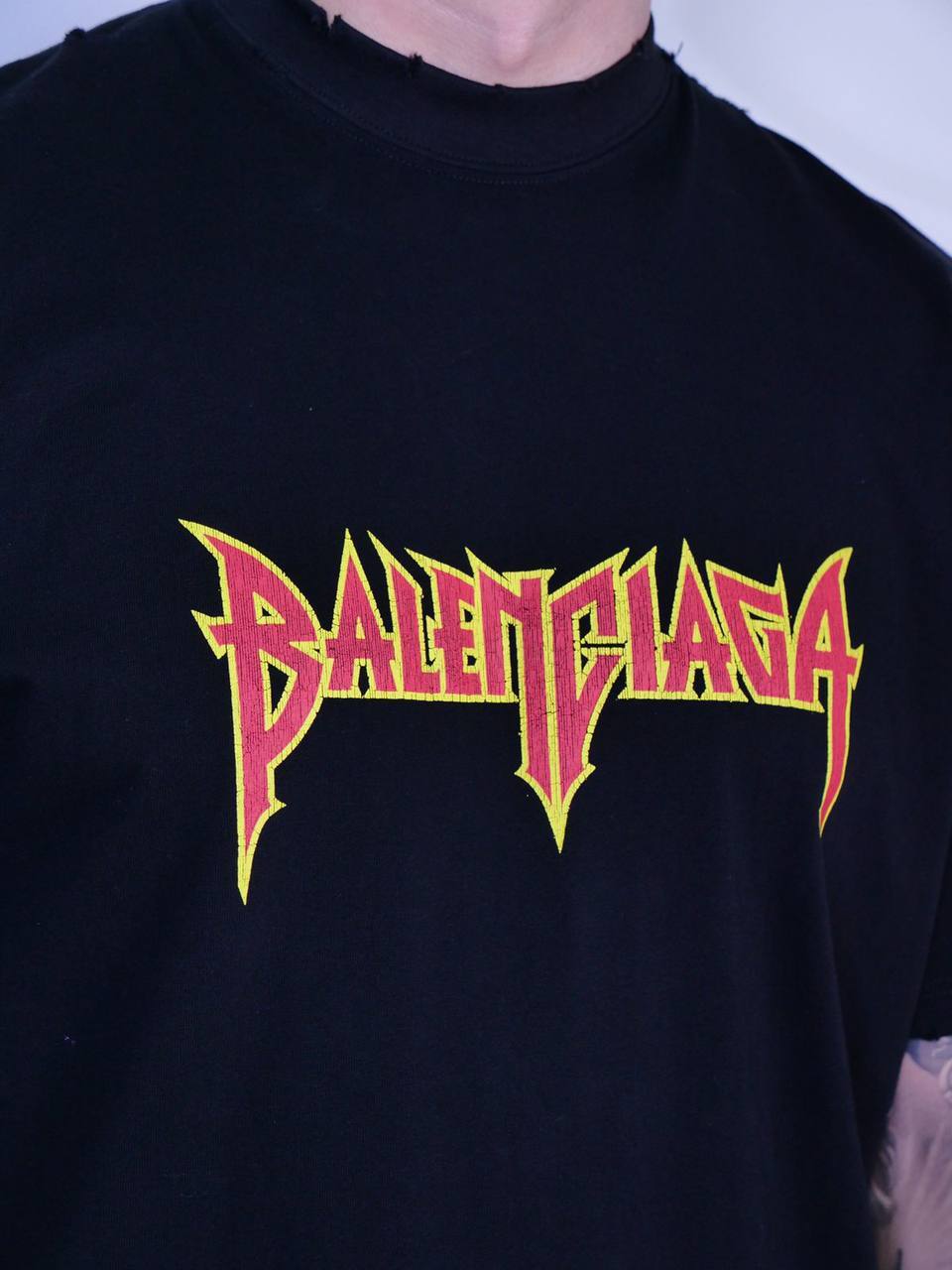 Стильная футболка Balenciaga BP-13787 Стильная футболка Balenciaga BP-13787