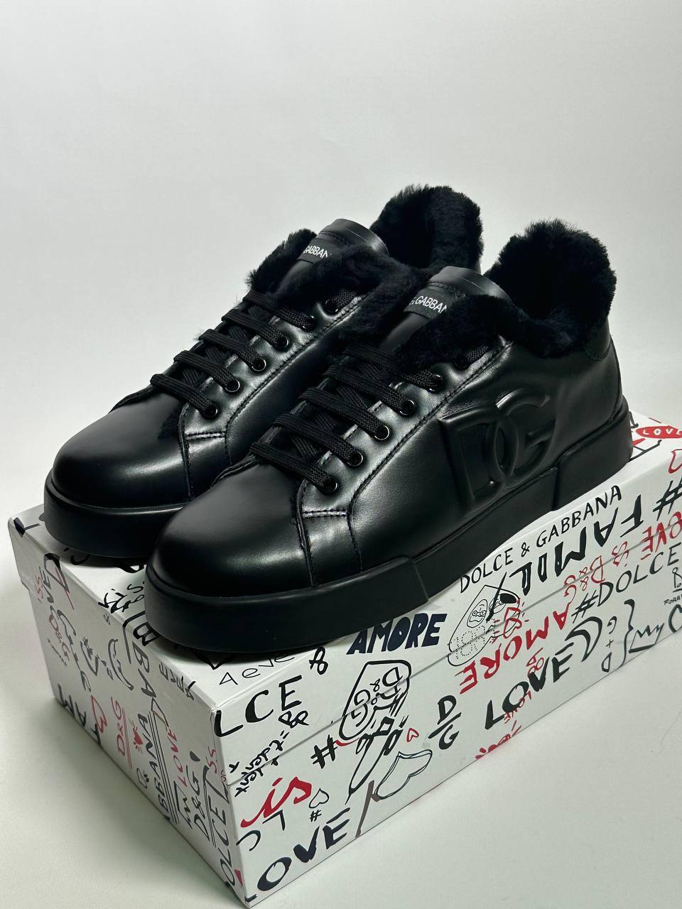 Dolce & Gabbana стильные мужские кеды BP-44214 Dolce & Gabbana стильные мужские кеды BP-44214