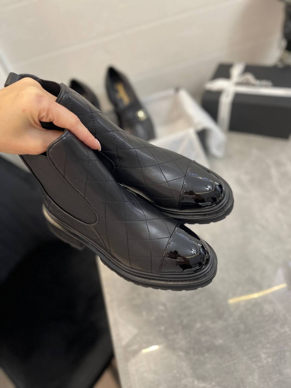 Chanel ботинки люкс BP-41080 Chanel ботинки люкс BP-41080