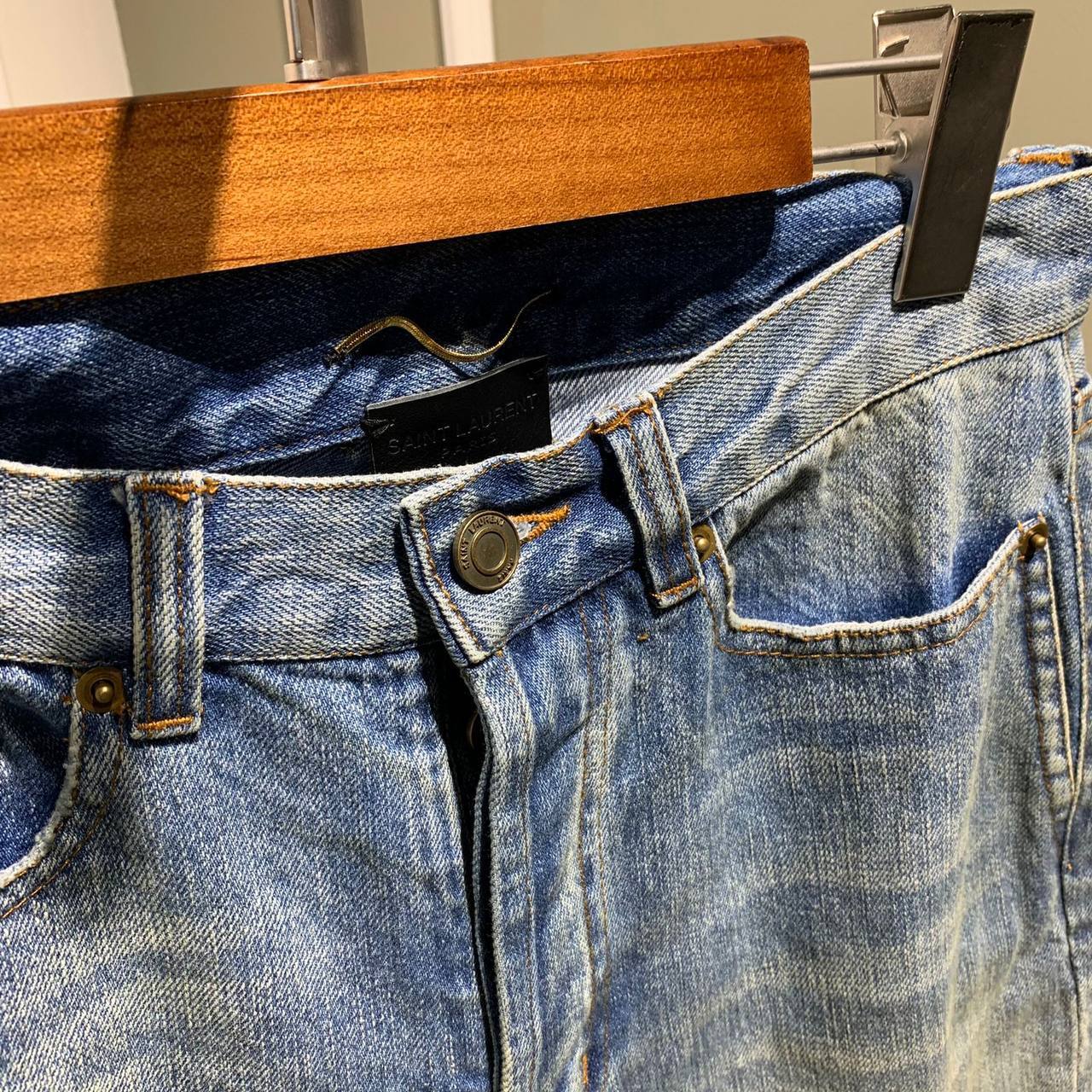 Джинсы Yves Saint Laurent трендовые BP-14203 Джинсы Yves Saint Laurent трендовые BP-14203